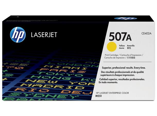 Toner HP 507 CE402A 6K gul Pro 500 | MFP M570dn 